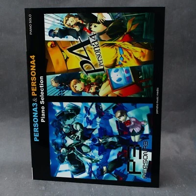 Persona 3 4 Piano Selection Solo Sheet Music Score Book Atlus Game NEW Yamaha - Image 1 of 4