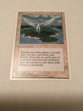 Island Sanctuary Lightly Played 4th Edition  Magic White Card Mtg Ships Pwe