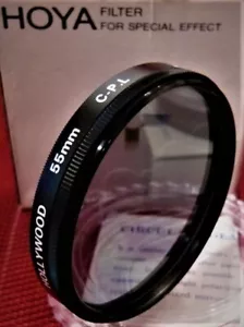 Cir. professionale 55 mm HOYA / HOLLYWOOD Filtro polarizzatore. Made in Japan. NUOVO! - Foto 1 di 1