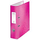 Leitz 180 WOW Laminated Lever Arch File Pink 10050023