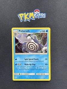 Juego de cartas coleccionables Pokémon Poliwrath Sol y Luna Base Set 32/149 Holo Raro LP. - Imagen 1 de 3