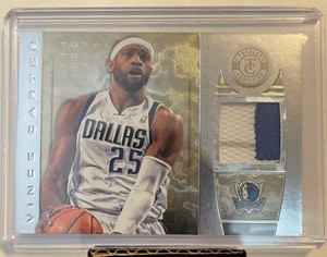 Vince Carter 2013-14 Totally Certified Totally Gold Prime Patch #02/10 Game Worn
