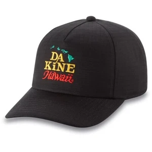 Dakine Reset Baseball Cap Black One Love NEW unstructured ballcap Hawaiian Rasta - Picture 1 of 2