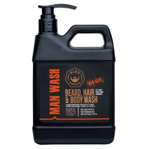 GIBS Man Wash BHB (Beard, Hair and Body) 33.8 fl.oz - Picture 1 of 1