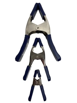 Lot of 3 Irwin Spring Clamps  3” 2” 1” - Image 1 of 4