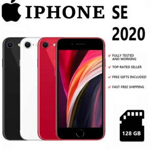 NUOVO Apple iPhone SE 2a gen Nero Bianco Rosso - 128GB (Sbloccato) đź’ŽOriginale - Foto 1 di 14