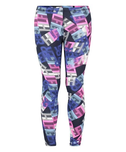 Blazer Tommy Hilfiger azul marinho e leggings camufladas rosa ombré tamanho L12/14 - Imagem 1 de 1