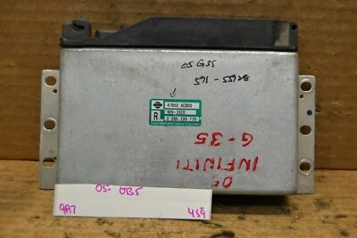 2005 Infiniti G35 ABS Control Unit OEM 47850AC800 Module 459-9a7 - Image 1 of 3