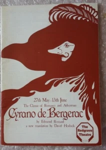 1981 Redgrave Theatre Programme CYRANO DE BERGERAC-E Rostand,D Horlock - Picture 1 of 5