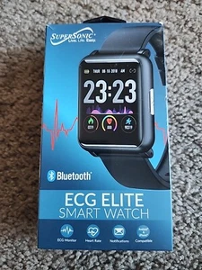 Supersonic SC-84ECG Smart Sports Watch +ECG + PPG Heart Rate Sensor +1.3" HD LCD - Photo 1 sur 3