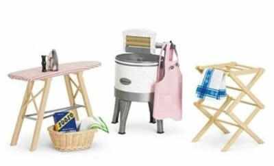 Nuevo en caja American Girl Kit's Washday Set NUEVO EN CAJA ORIGINAL Retirado Completo Foto 1 de 4