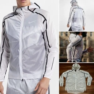 Chaqueta de Correr Nike Tech Pack Repel AQ6711 100 Blanca Ligera Reflectante XL - Imagen 1 de 8