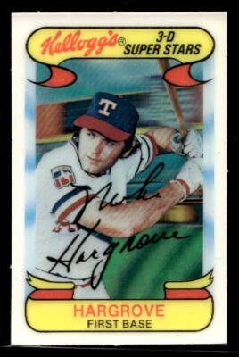 1978 Kellogg's #56 Mike Hargrove VG/G - Image 1 of 2