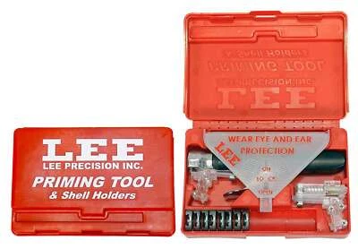 LEE 90215 Priming Tool Kit 90215 With 8 Shell Holders FAST SAME DAY SHIPPING - Image 1 of 4