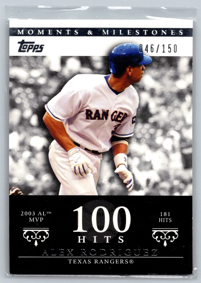 2007 Topps Moments & Milestones Alex Rodriguez #29#/150 New York Yankees - Image 1 of 2