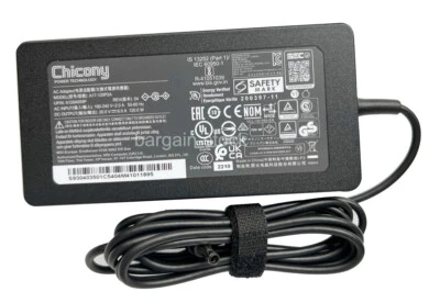 Chicony 120W 20V 6A AC Adapter Charger For MSI Cyborg 14 A13UCX-095US A17-120P2A - Image 1 of 4