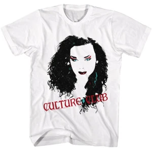 Culture Club Boy George Drawing Men's T Shirt New Wave Pop Music Merch - Picture 1 of 5