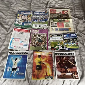 10 x 1971 + MIXED TEAMS LA LIGA SPAIN ESPANA SPANISH PROGRAMMES BULK REAL MADRID - Picture 1 of 5