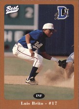 1996 Durham Bulls Brown Best #26 Luis Brito
