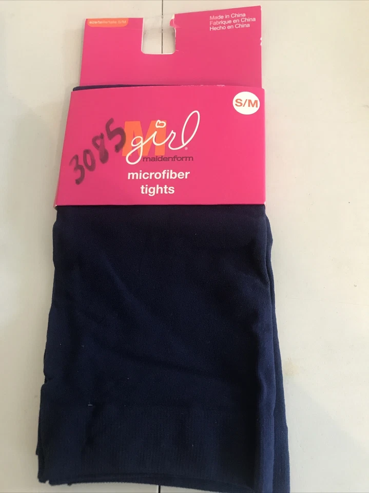 Medias de microfibra Maidenform Girl azul marino talla S/M venta al por menor $9 (5hmbx-131-5) Foto 1 de 4