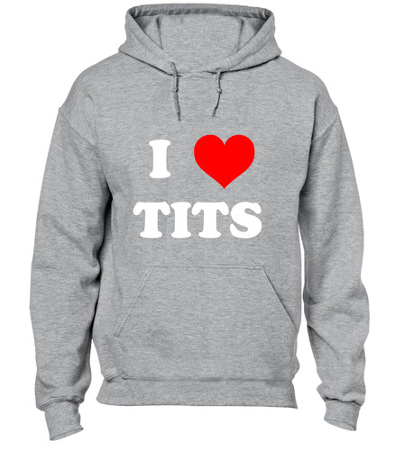 RHUDE FELPA CON CAPPUCCIO I LOVE TI*S DIVERTENTE SCHERZO MALEDUCATO NOVITÀ SARCASTICO CERVO IDEA REGALO TOP