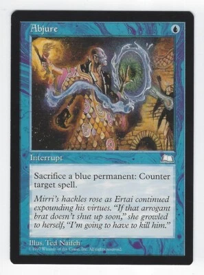 Abjure MTG: Weatherlight Common - Image 1 of 2