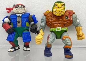 TMNT Figures 1989 General Traag & 1990 Panda Kahn Loose Mirage Studios LOT OF 2 - Picture 1 of 10