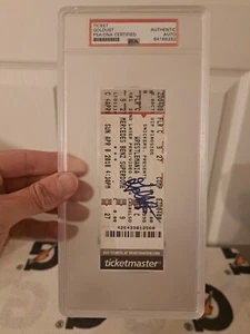 WRESTLEMANIA 34 RING SIDE TICKET SIGNED BY GOLDUST PSA/DNA SLABBED XXXIV AUTOED - Picture 1 of 13