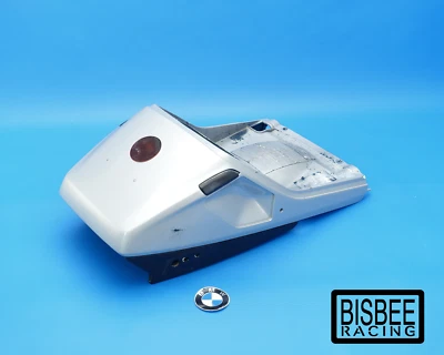 BMW OEM 93-99 K1100RS ASIENTO TRASERO CAPÓ TRASERO CARENADO SUPERIOR PLATEADO K1100LT Foto 1 de 4