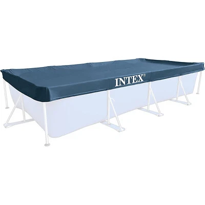 INTEX 28039 - Abdeckplane für Frame Pool 450x220cm Plane Swimingpool Schutz - Bild 1 von 2