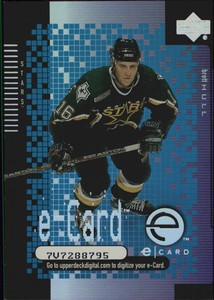 2000-01 Upper Deck e-Cards #EC2 Brett Hull