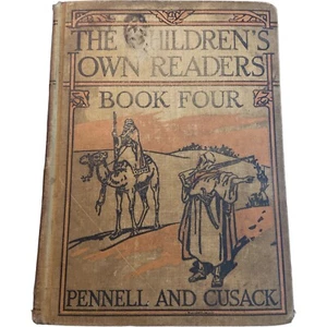 Antique The Children's Own Readers Books Four 1929 Pennell And Cusack - Picture 1 of 9