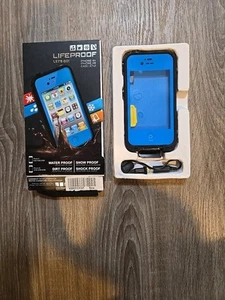 Lifeproof Waterproof Case for iPhone 4S & iPhone 4 Blue - Picture 1 of 2