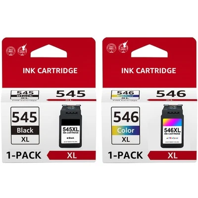 Druckerpatronen für Canon PG-545 CL-546 XL Pixma MG2450 MG2550 TS3150 TS3450 - Bild 1 von 4