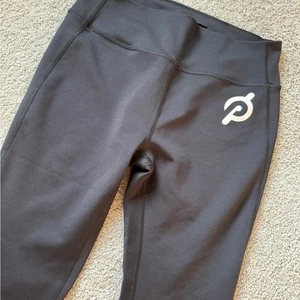 Peloton Here Now High waisted Color-block Black Workout Leggings Size Medium - Picture 1 of 7