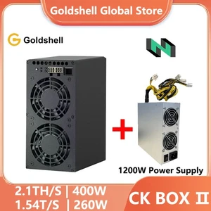New Released Goldshell CK BOX II 2.1Th/s 400W CKB Asic Miner Nervos w/ 1200W PSU - Picture 1 of 6