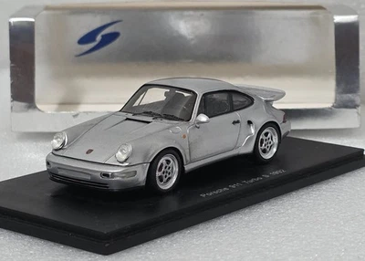 Porsche 911 (964) Turbo S 1992 Silver 1:43 Spark S2032 EXTREMELY RARE!! (14) - Image 1 of 4