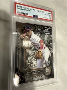 2024 Topps Cosmic Chrome X Cactus JacK Masyn Winn #43 RC PSA 10 - Picture 1 of 2