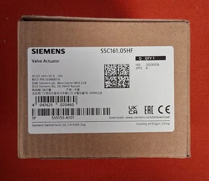 SSC161.05HF - Actuador de válvula Siemens, ideal para válvulas de 2 puertos, válvulas de 3 puertos - Imagen 1 de 5