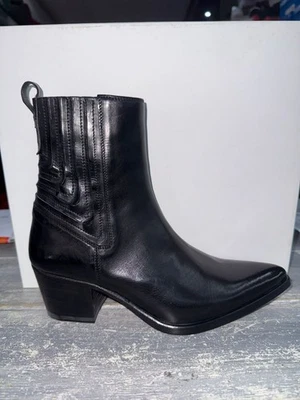 Botín Alberto Fasciani Negro Talla EU38 AF729 Foto 1 de 4