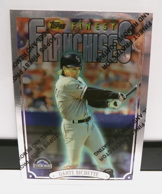 Topps Finest 1996 - plata ~ Dante Bichette #289 Foto 1 de 2