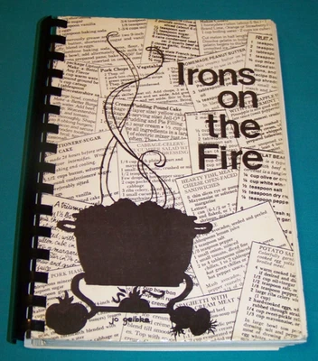 Carlisle Country Club Irons On The Fire Cookbook Carlisle PA c. 1980 - Image 1 of 4