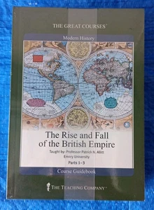 Great Courses: RISE AND FALL OF THE BRITISH EMPIRE (Pt. 1-3 DVD/Book) - P Allitt - Picture 1 of 6