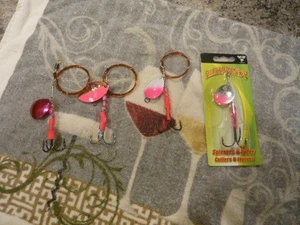 Lachs 3,5 Spinner - Colorado & Kupfer & Silber Klingen - Bild 1 von 2