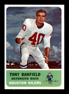1962 Fleer #51 Tony Banfield   NM/NM+ X3121833 - Image 1 of 2