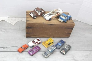 Matchbox Mattel Tootsie Evil Knievel Ford Mustang 70er Konvolut 10 Spielzeugautos - Bild 1 von 7
