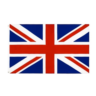 5 x 3FT Large Union Jack Flag Great Britain Fabric Polyester British GB Sport UK - Image 1 of 4