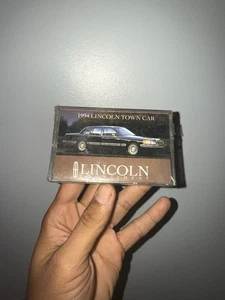 1994 Lincoln Town Car Cassette Tape Introduction Operating Features *New Sealed* - Picture 1 of 3