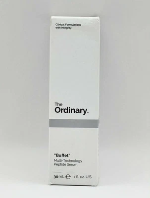 The Ordinary Buffet Skin Care 30ml Sérum Peptídico Hidratação Antienvelhecimento FRETE GRÁTIS - Imagem 1 de 4