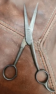 Carl Monkhouse Handmade Barbers Scissors Great Vintage Condition - Picture 1 of 2